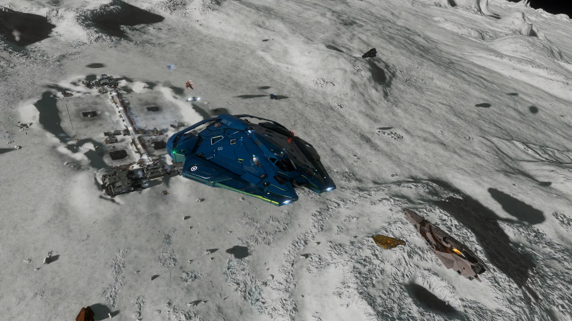 Leaving a settlement after a hard fought victory against Azimuth Biotech