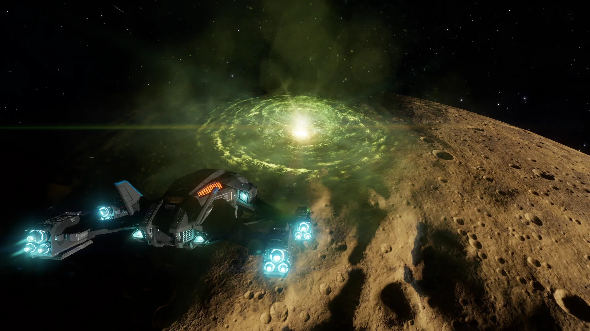 The site of the Proteus Wave. Came back with a better ship for one last look